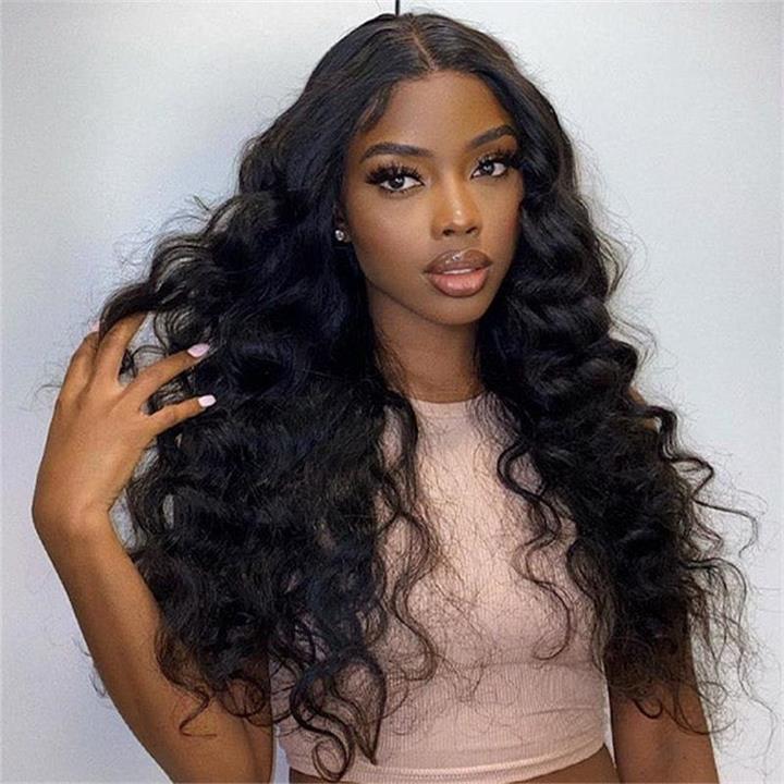 Loose Wave 13x4 HD Lace Front Wig Pre Plucked Hairline With Baby Hair 150% Density-Daisy Hair