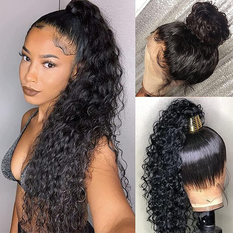 Valentine's Day Flash Sale: 360 HD Lace Water Wave Human Hair Wig, 48hrs Only Daisy Hair