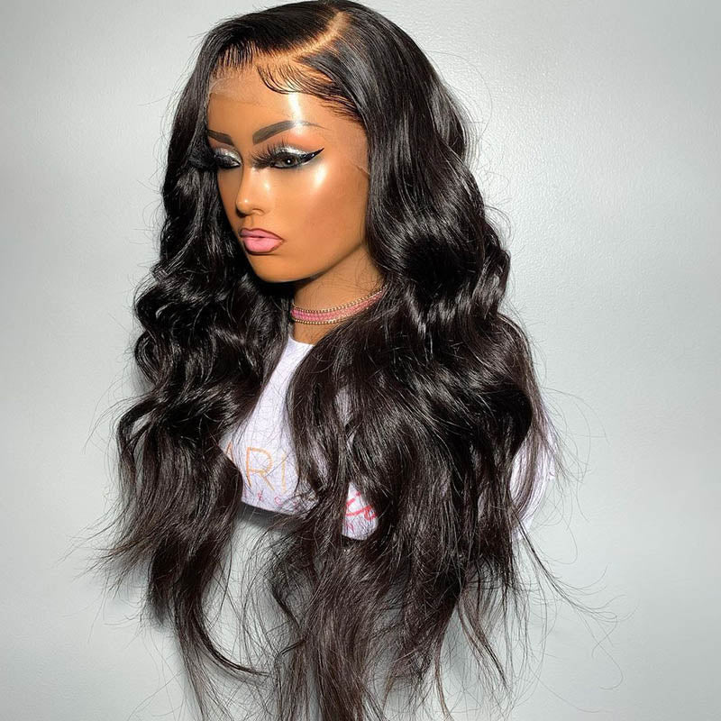 30inch=$199 Tiktokers Recommend 180% Density Body Wave HD  Lace Frontal Wig Pre Bleached Glueless Wigs-Daisy Hair