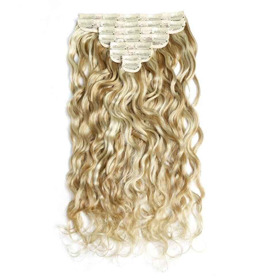 Daisy Clip-In Extensions P#8-#613 Body Wave In 100% Human Hair 8 Pieces and 120G Per Pack