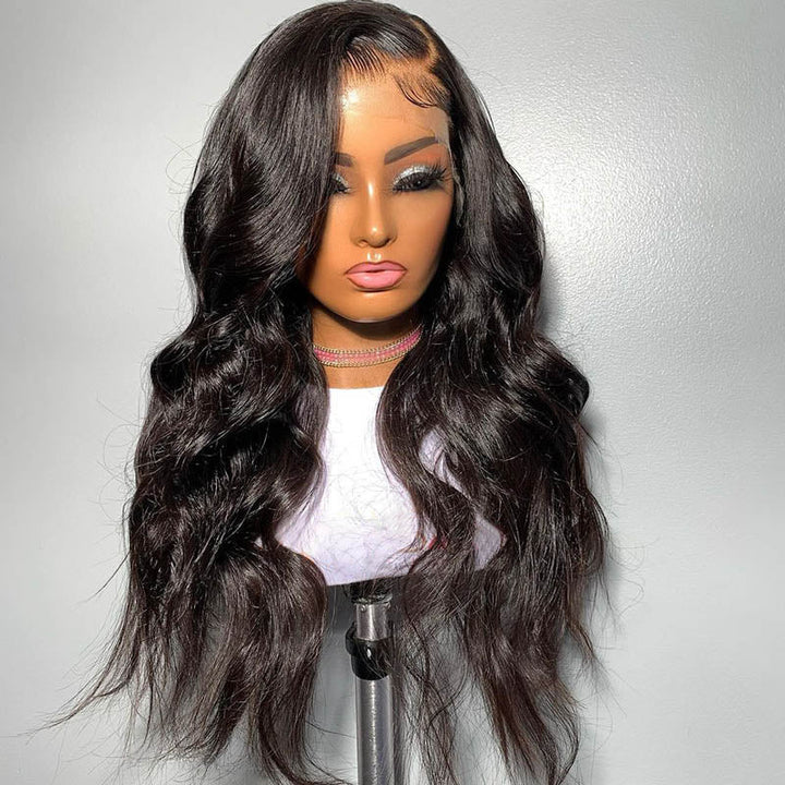 30inch=$199 Tiktokers Recommend 180% Density Body Wave HD  Lace Frontal Wig Pre Bleached Glueless Wigs-Daisy Hair