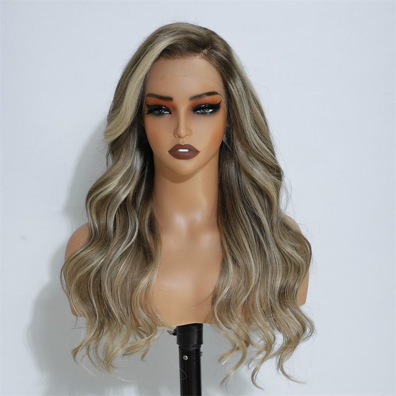 Wear and Go Glueless Wigs P16/613 Body Wave Lace Front Wigs Human Hair 13x4 HD Lace Wigs Daisy Hair