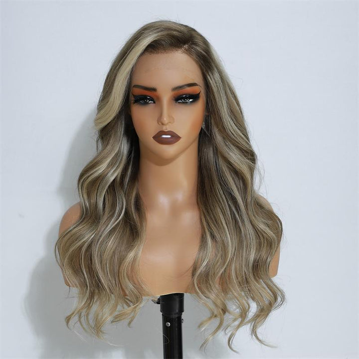 Wear and Go Glueless Wigs P16/613 Body Wave Lace Front Wigs Human Hair 13x4 HD Lace Wigs Daisy Hair