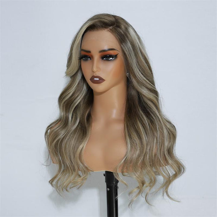 Wear and Go Glueless Wigs P16/613 Body Wave Lace Front Wigs Human Hair 13x4 HD Lace Wigs Daisy Hair