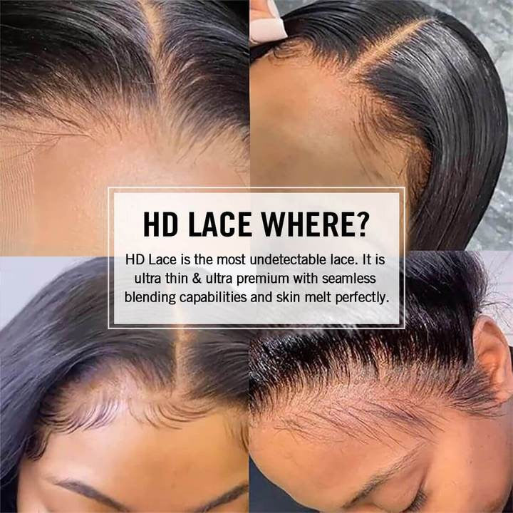 Ombre Highlight Wig Body Wave 5x5 Hd Lace Closure Glueless Wigs Real Human Hair-Daisy Hair