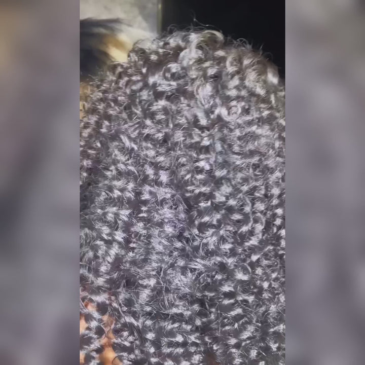 Micro Wand Curls Glueless Wig Human Hair 7x5 Pre Cut Lace Wig Pre Plucked 180% Density-Daisy Hair