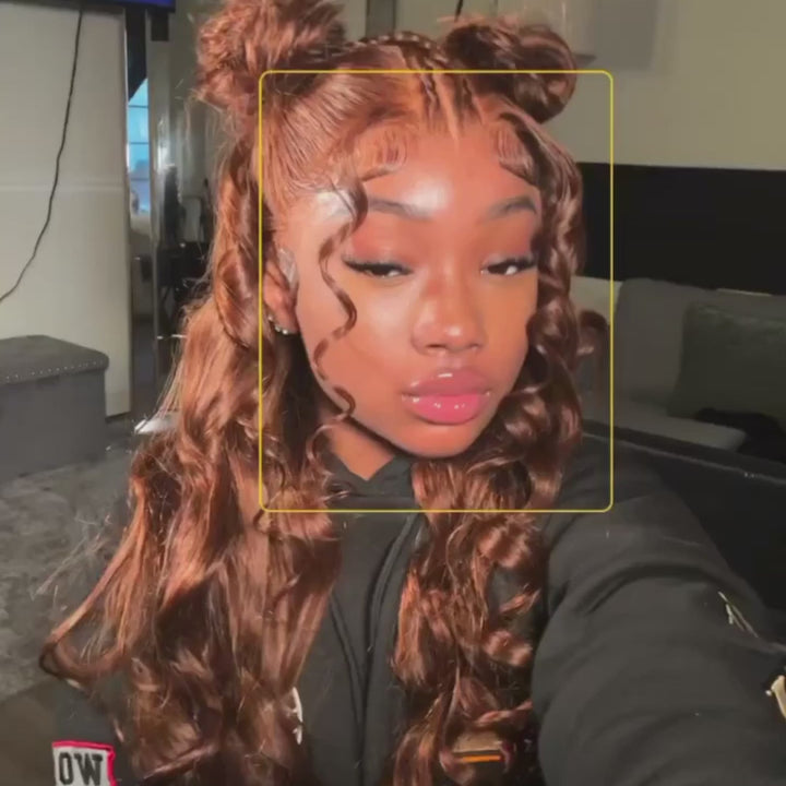 Chestnut Brown Body Wave 13x4/4x4 HD Lace Wig Colored 100% Virgin Hunam Hair Wigs- Daisy Hair