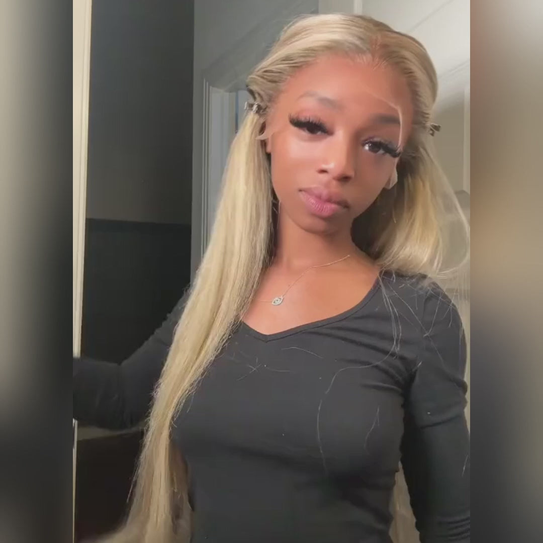 Wear and Go Glueless Wigs P16/613 Body Wave Lace Front Wigs Human Hair 13x4 HD Lace Wigs Daisy Hair