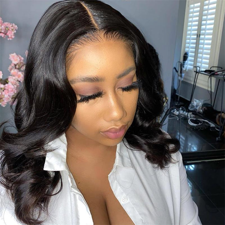 Loose Wave 13x4 HD Lace Front Wig Pre Plucked Hairline With Baby Hair 150% Density-Daisy Hair